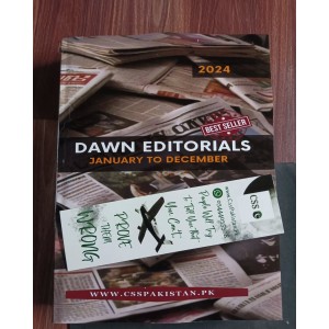Dawn Newspapers Editorials All in One 1 Edition January - December 2024 by @CSS_Pakistan Dawn Newspapers Editorials All in One 1 Edition January - December 2024 by @CSS_Pakistan