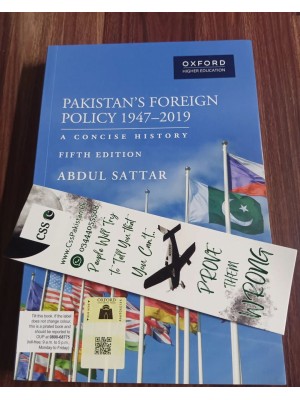 Pakistan's Foreign Policy 1947-2019 by Dr. Abdul Sattar Oxford