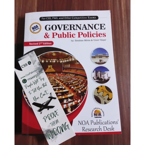 Governance & Public Policies GPP by Ibrahim Mirza & Umer Waqar NOA