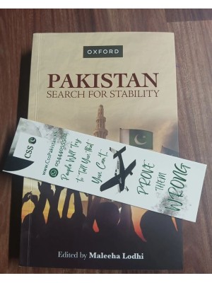 Pakistan: Search for Stability by Maleeha Lodhi Oxford