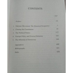 Pakistan: Political Roots and Development 1947-1999 by Safdar Mahmood Oxford