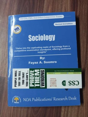 Sociology by Fayaz A. Soomro NOA