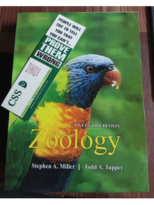 Zoology by Stephen A. Miller & Todd A. Tupper Latest 12th Edition