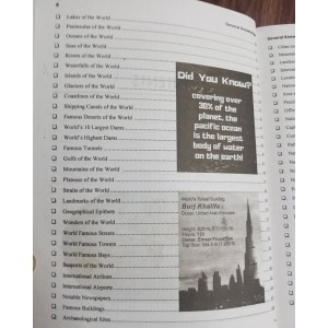 One Liners Series: General Knowledge GK by Fatima Ali Raza JWT