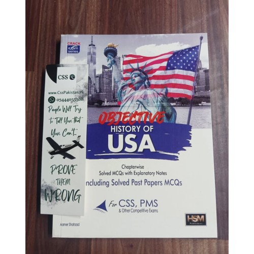 Objective History of USA (MCQs) by Aamer Shahzad HSM