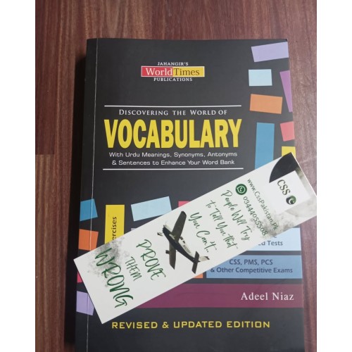 Discovering the World of Vocabulary by Adeel Niaz JWT