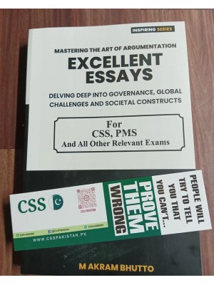 Excellent Essays for CSS & PMS by M. Akram Bhutto AH Publishers