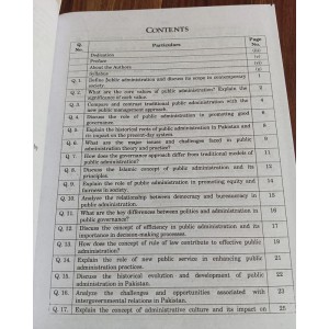 Mastering Public Administration by M. Akram Bhutto AH Publishers