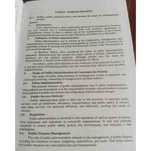 Mastering Public Administration by M. Akram Bhutto AH Publishers