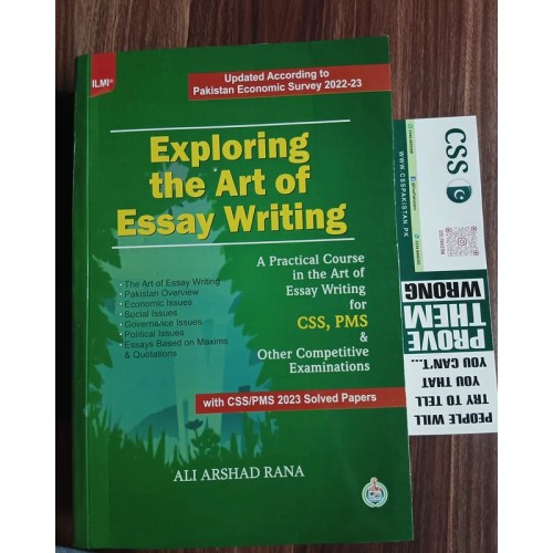 Exploring the Art of Essay Writing by Ali Arshad Rana ilmi