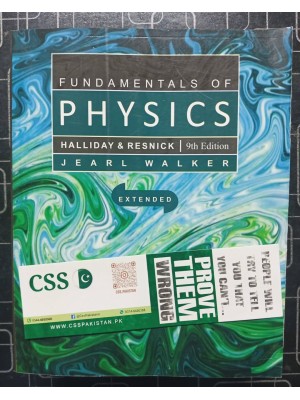 Fundamentals of Physics by Resnik, Halliday & Krane Extended 9th Edition