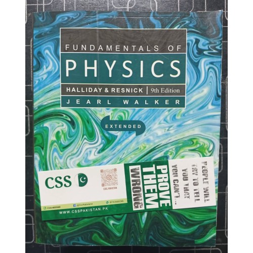 Fundamentals of Physics by Resnik, Halliday & Krane Extended 9th Edition