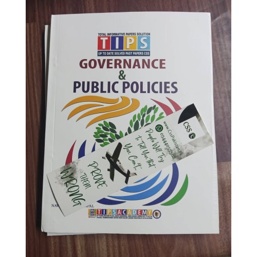 TIPS CSS Solved Past Papers: Governance & Public Policies GPP 2016-2025
