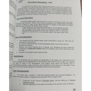 Pakistan Studies Notes by Hassan Askari