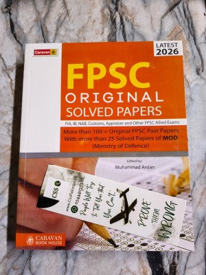 FPSC Original Solved Papers by M. Arslan Caravan Latest 2026 Edition