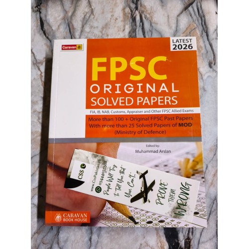 FPSC Original Solved Papers by M. Arslan Caravan Latest 2026 Edition FPSC Original Solved Papers by M. Arslan Caravan Latest 2026 Edition