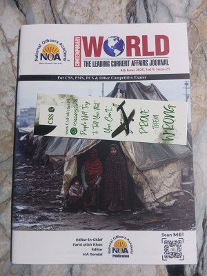 Contemporary World Current Affairs Magazines / Journal by NOA 4th Issue 2025