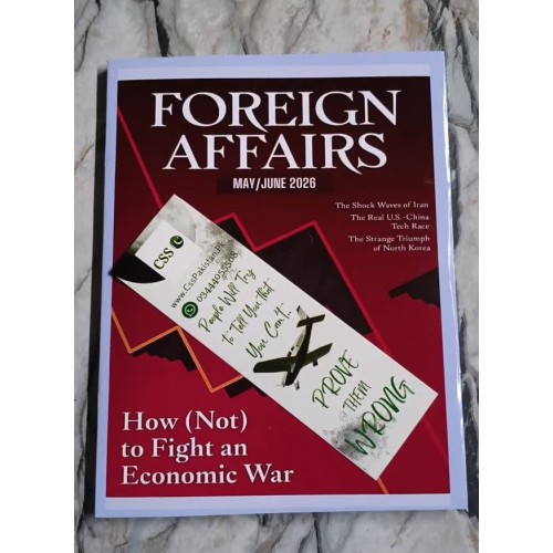 Foreign Affairs Magazines May - June 2026 Edition
