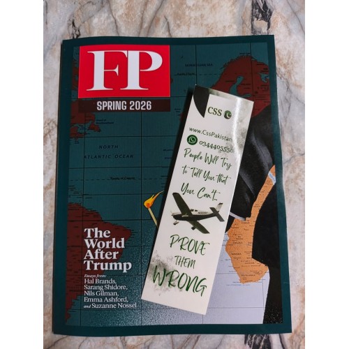 Foreign Policy Magazine Spring  2026 Issue