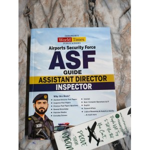 ASF (Airports Security Force) Guide for Assistant Director and Inspector by JWT