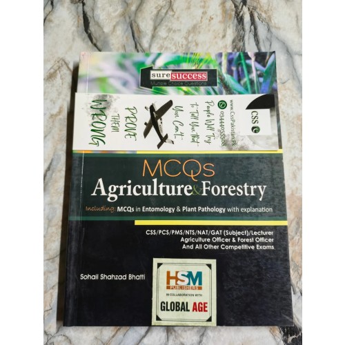 Agriculture and Forestry MCQs by Sohail Shahzad Bhatti HSM