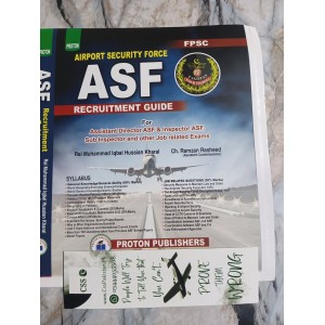 ASF Recruitment Test Guide by Rai M. Iqbal Kharal