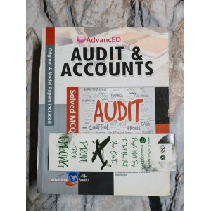 Audits & Accounts Resource Book with Solved MCQs by Hafiz M. Iqbal Advanced