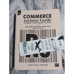 Commerce Lecturers and Subject Specialists Guide by ilmi 