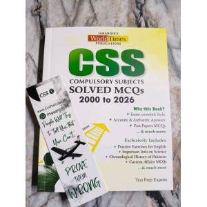 CSS Compulsory Subjects Solved Past Papers MCQs (2000-2026) by JWT