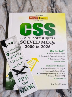 CSS Compulsory Subjects Solved Past Papers MCQs (2000-2026) by JWT