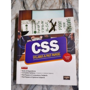 CSS Syllabus and Past Papers of All Subjects Including Optionals by HSM