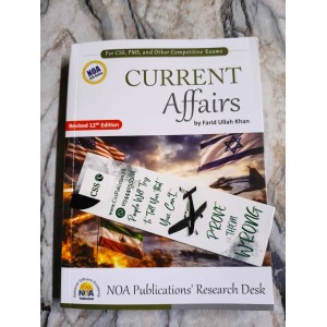 Current Affairs by Farid Ullah Khan NOA 12th Edition 2026
