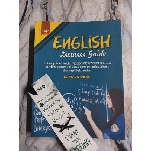 English Lecturer Guide by Danyal Mansab ilmi