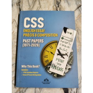 CSS English Precis and Composition Past Papers (1971-2026) by Syed Taimoor Bukhari
