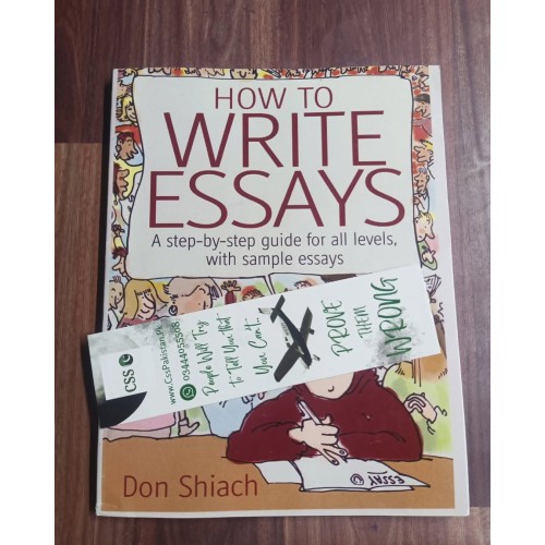 How to Write Essays by Don Shiach