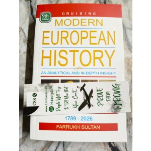 Cruising Modern European History 1789-2026 by Farrukh Sultan JWT