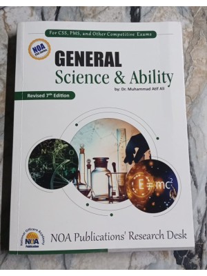 General Science & Ability GSA by Dr. M. Atif Ali NOA