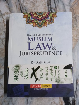 Muslim Law & Jurisprudence by Dr. Aatir Rizvi JWT