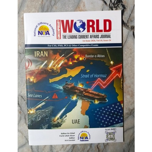 Contemporary World Current Affairs Magazines / Journal by NOA 1st Issue 2026
