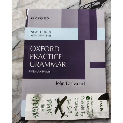 Oxford Practice Grammar with Answers by John Eastwood New 2026 Edition