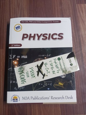 Physics for CSS and PMS by NOA Publications