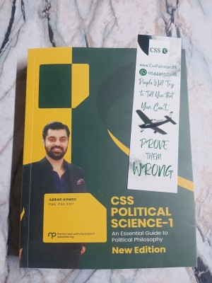 Political Science for CSS Paper 1 by Abrar Ahmed Near Peer