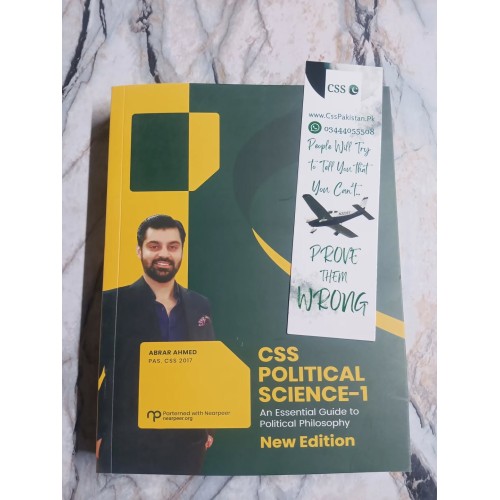 Political Science for CSS Paper 1 by Abrar Ahmed Near Peer