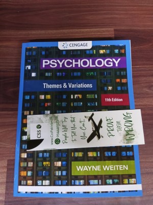 Psychology: Themes and Variations by Wayne Weiten