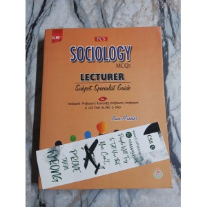 Sociology MCQs for PCS, Lectureship and Subject Specialists Guide by Amir Mukhtar ilmi