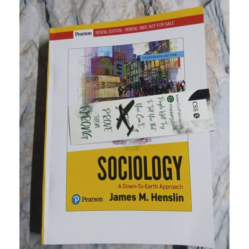 Sociology: A Down To Earth Approach by James M. Henslin Pearson