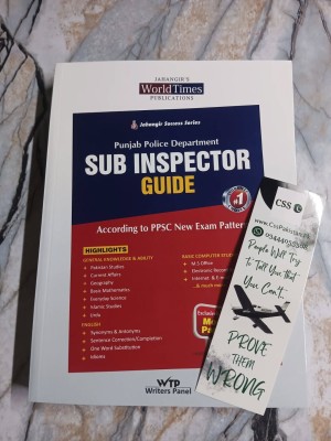 Sub Inspector Guide for Punjab Police Department by JWT Latest 2025 Edition