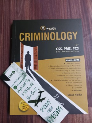 Top 20 Questions Series: Criminology by M. Zubair & Sajjad Haidar JWT