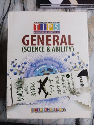TIPS CSS Solved Past Papers: General Science and Ability GSA 2016-2025
