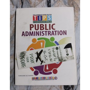 TIPS CSS Solved Past Papers: Public Administration 2016-2025